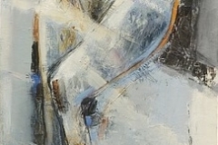 Figure II,  Oil on Canvas,  150cm x 50cm