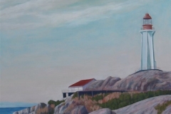 The Lighthouse,  Cyril Seme,  Acrylic on Canvas,  40"x48"