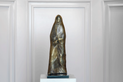 Monk II,  Bronze/ Marble,  46cm x 22cm x 15.5cm