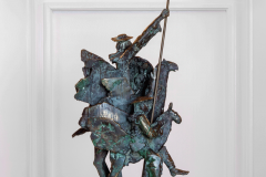 Don Quixote,  Bronze,  69cm x 25cm x 16cm